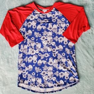 Lularoe Randy Strawberry Print